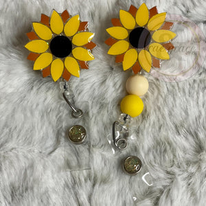Sunflowers Badge Reel