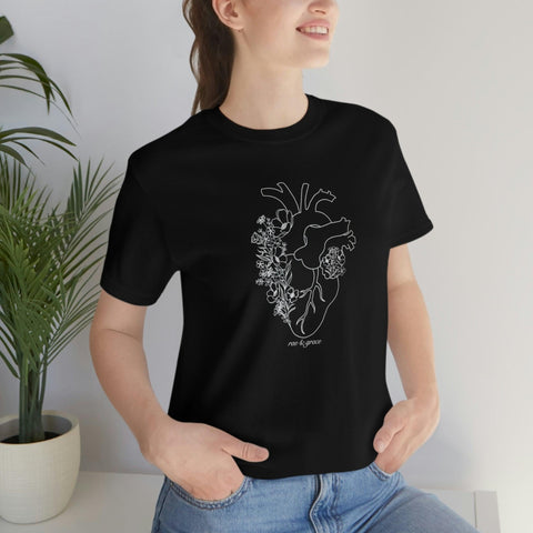 Floral Heart T-Shirt