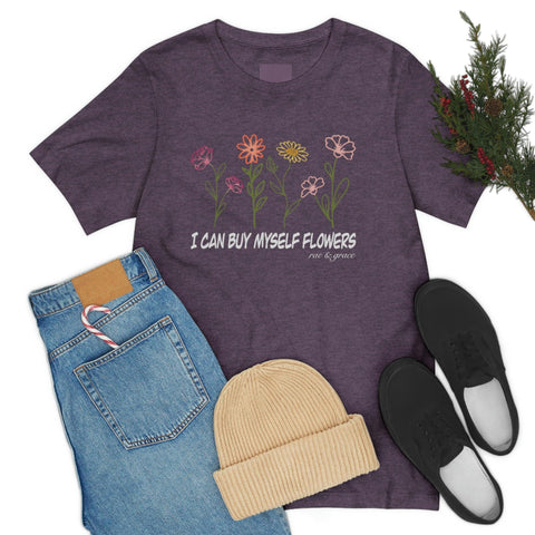 I Can Buy Myself Flowers (Sketch) T-Shirt