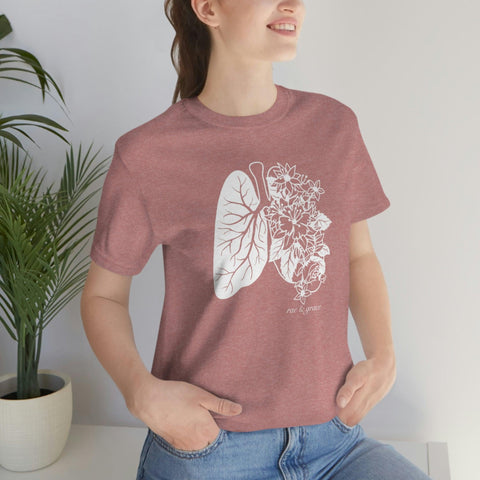 Floral Lungs T-Shirt