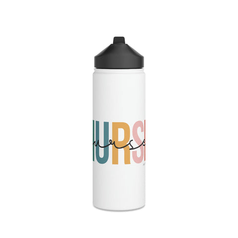 Colorful Nurse, Water Bottle