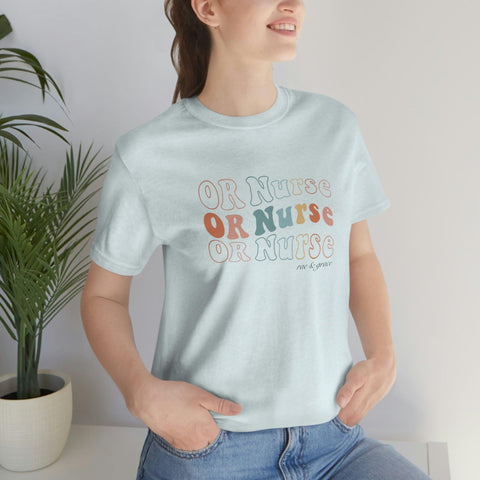 Groovy OR Nurse T-Shirt