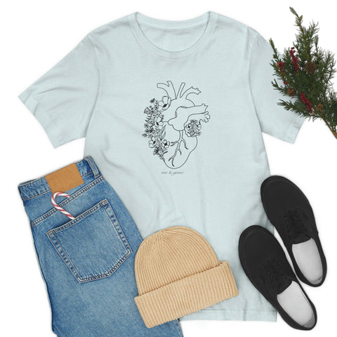 Floral Heart T-Shirt