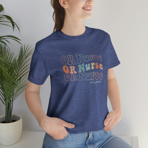 Groovy OR Nurse T-Shirt