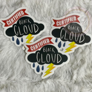 Certified Black Cloud - Sticker
