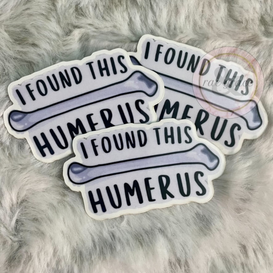 
            
                Load image into Gallery viewer, I Found This Humerus - Sticker
            
        