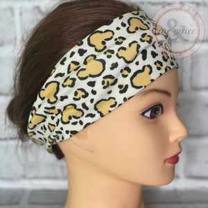 
            
                Load image into Gallery viewer, Leopard Mouse Print Headband
            
        
