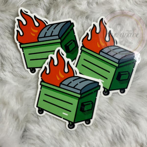 
            
                Load image into Gallery viewer, Dumpster Fire - Sticker
            
        