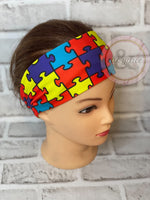 Puzzle Pieces Headband