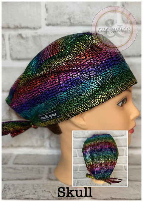 Metallic Rainbow Snake Skin