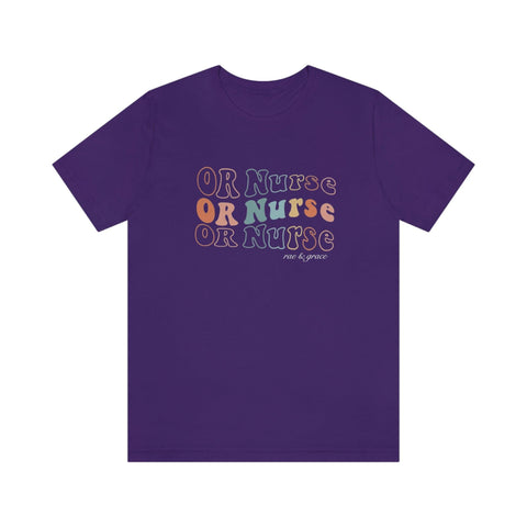 Groovy OR Nurse T-Shirt