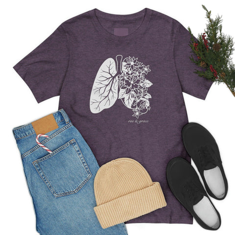 Floral Lungs T-Shirt