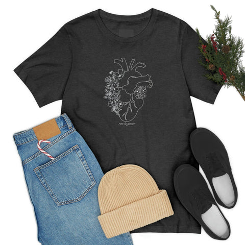 Floral Heart T-Shirt