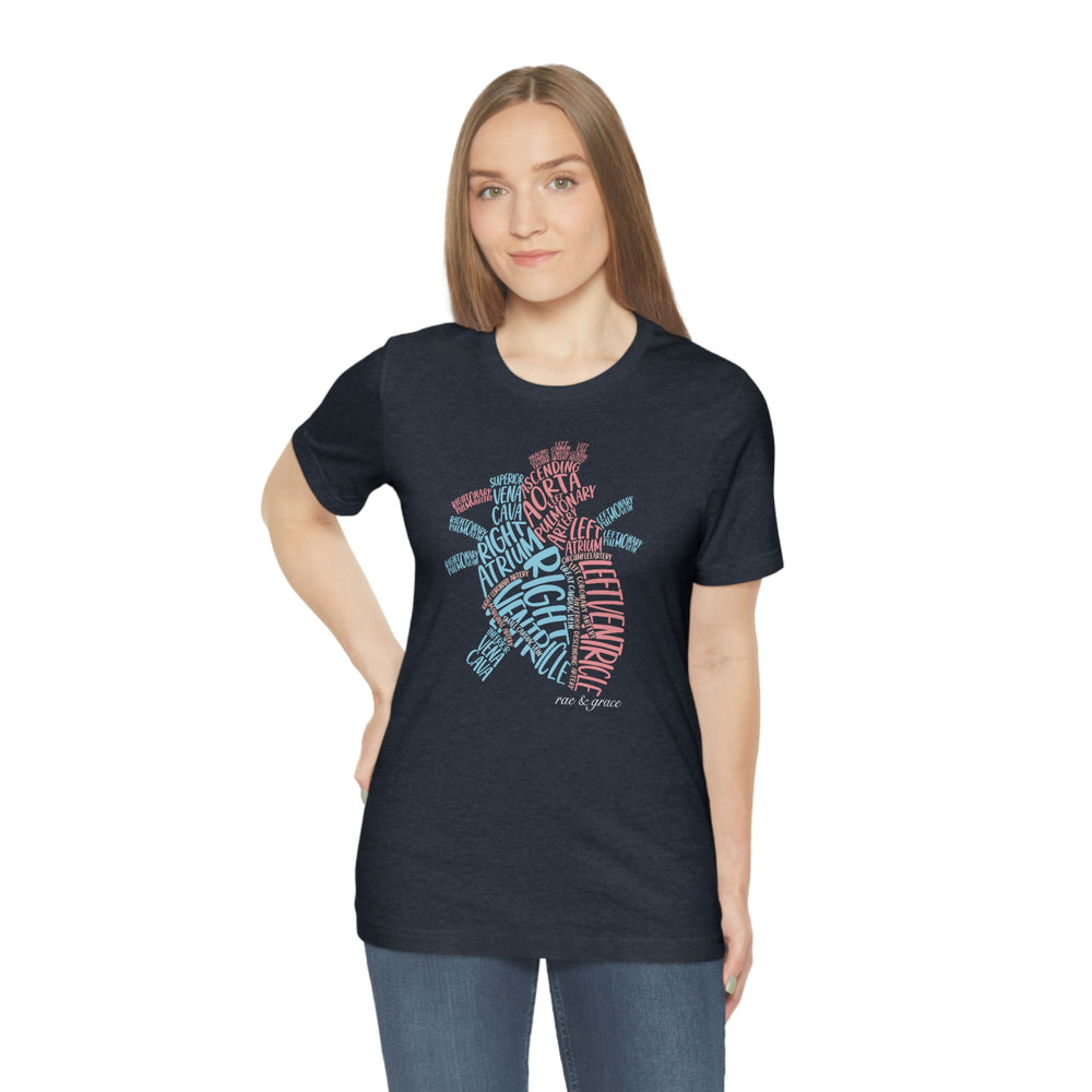 
            
                Load image into Gallery viewer, Anatomical Heart T-Shirt
            
        