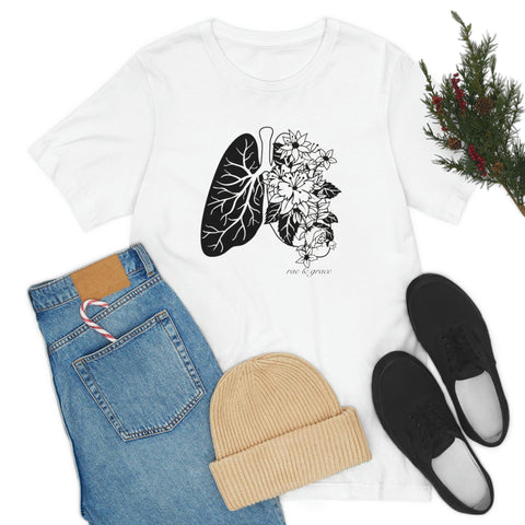 Floral Lungs T-Shirt