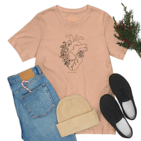 Floral Heart T-Shirt