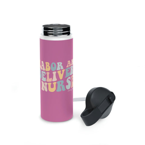 Groovy L&D Nurse, Water Bottle