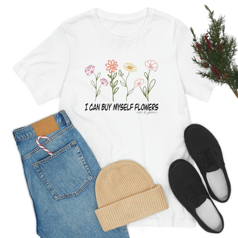 I Can Buy Myself Flowers (Sketch) T-Shirt