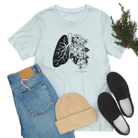 Floral Lungs T-Shirt