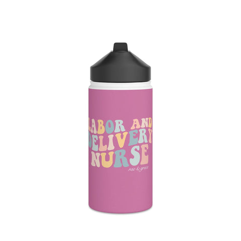 Groovy L&D Nurse, Water Bottle