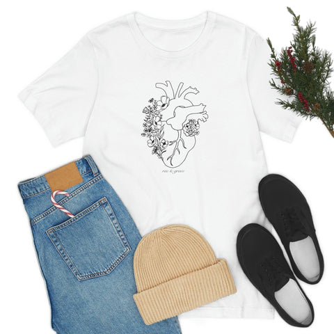 Floral Heart T-Shirt