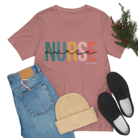 Colorful Nurse T-Shirt