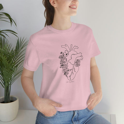 Floral Heart T-Shirt